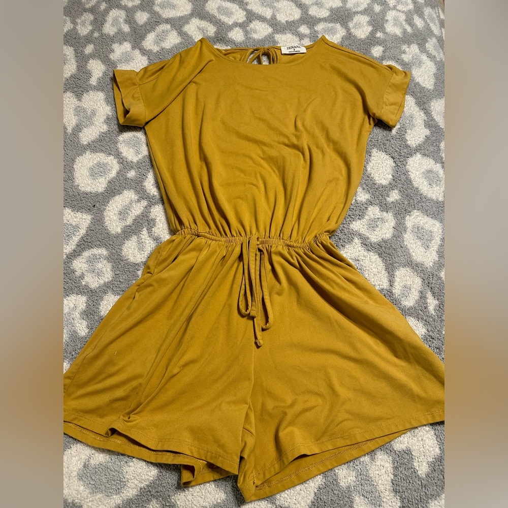 Mustard Romper 💛